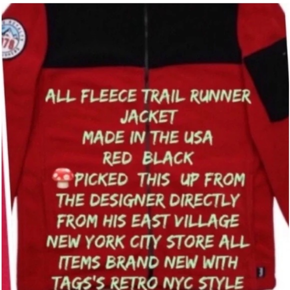 Faded Royalty
 FLEECE TRAIL RUNNER/MADEINTHE USA Size Extra Large Men’s - Picture 5 of 11